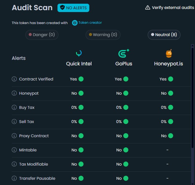 Security Scan Snapshot